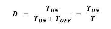 Duty cycle formula